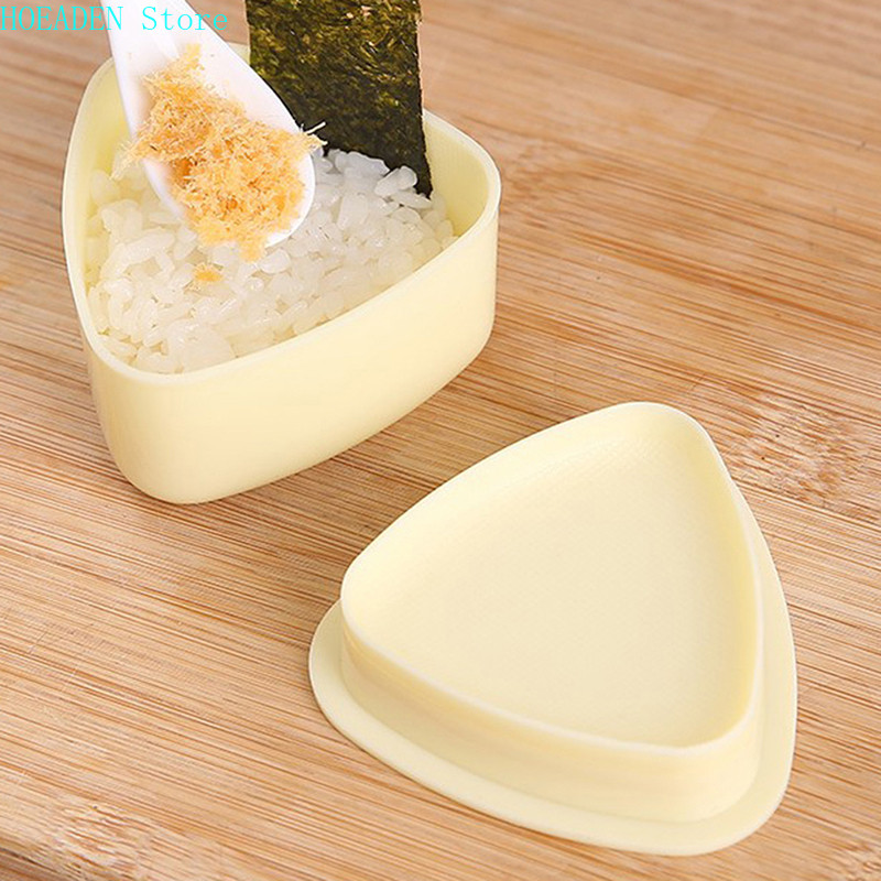 3 ΤΕΜ/Σετ DIY φόρμα σούσι Onigiri Rice Ball Food Press Triangular Mold Maker Sushi
