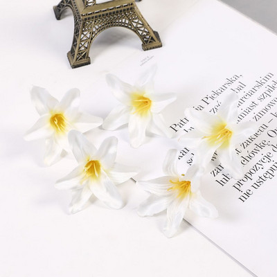 10/30/50 buc din mătase flori artificiale crin cap de floare bricolaj meșteșuguri scrapbooking acasă nuntă cameră petrecere coroană decor accesorii