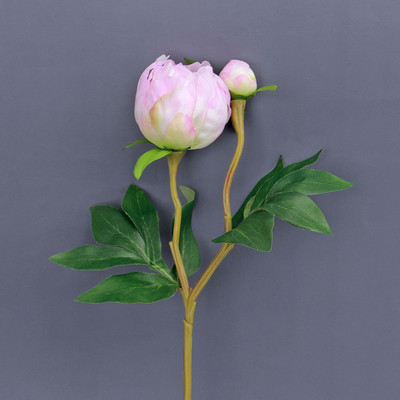 1 τεμ. Μπουκέτο με τεχνητά λουλούδια παιώνιας Όμορφα μεταξωτά τριαντάφυλλα Διακόσμηση τραπεζιού σπιτιού για το σπίτι Τακτοποιήστε ψεύτικα φυτά Δώρο για την ημέρα του Αγίου Βαλεντίνου