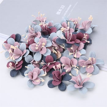 10/20 τεμ. 4cm Τεχνητά λουλούδια Silk Fake Flower Head For DIY διακόσμηση γάμου λουλουδάτο στεφάνι Αξεσουάρ χειροτεχνίας λευκώματος