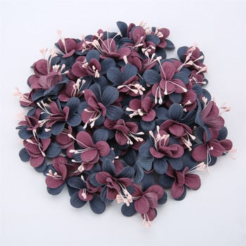 10/20 τεμ. 4cm Τεχνητά λουλούδια Silk Fake Flower Head For DIY διακόσμηση γάμου λουλουδάτο στεφάνι Αξεσουάρ χειροτεχνίας λευκώματος