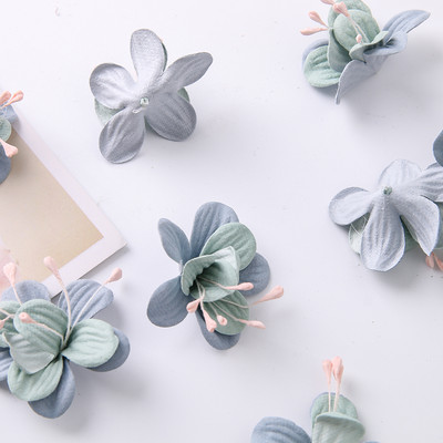 10/20 buc. 4 cm flori artificiale din mătase capete de floare fals pentru decorarea petrecerii de nuntă bricolaj coroană florală pentru album de însemnări Accesorii de artizanat