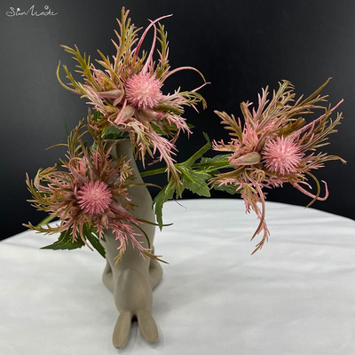 Sunmade Ins Spin Pătrunjel Ramă de flori din plastic Flori artificiale Decor de nuntă Fals Flores Fleur Artificielle Decor de toamnă