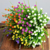 respirația bebelușilor flori artificiale plante de interior false din plastic flori gypsophila arbuști agățați în exterior decorarea nunții în aer liber