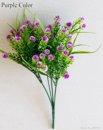 respirația bebelușilor flori artificiale plante de interior false din plastic flori gypsophila arbuști agățați în exterior decorarea nunții în aer liber