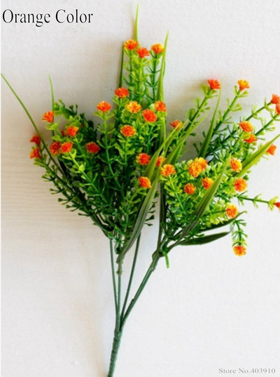 respirația bebelușilor flori artificiale plante de interior false din plastic flori gypsophila arbuști agățați în exterior decorarea nunții în aer liber