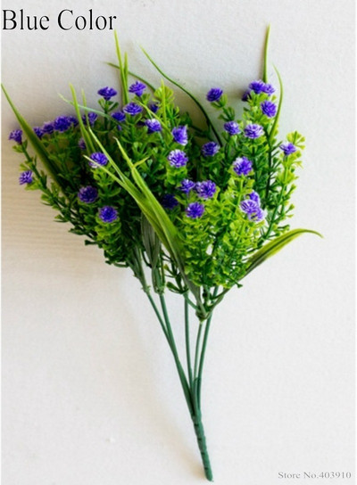 respirația bebelușilor flori artificiale plante de interior false din plastic flori gypsophila arbuști agățați în exterior decorarea nunții în aer liber