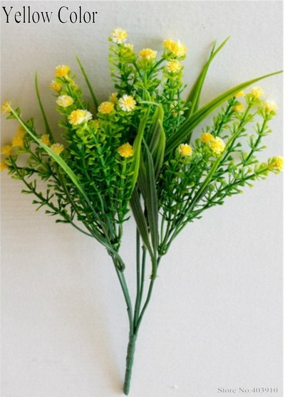 respirația bebelușilor flori artificiale plante de interior false din plastic flori gypsophila arbuști agățați în exterior decorarea nunții în aer liber