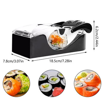 Magic Rice Roll Mold Roller Machine DIY Bento Αντικολλητικό Εργαλείο Rolling Meat Sushi Κουζίνα Gadgets Αξεσουάρ