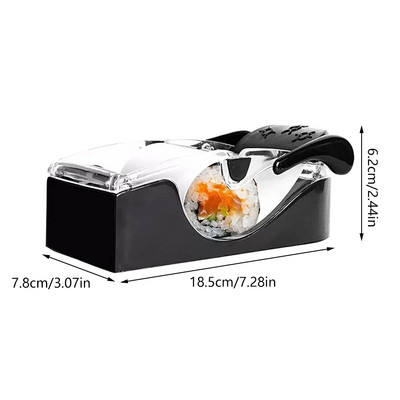 Magic Rice Roll Sushi vormirullimismasin DIY Bento Mittenakkuv taimne liha sushi rullimistööriist Köögividinad Aksessuaarid