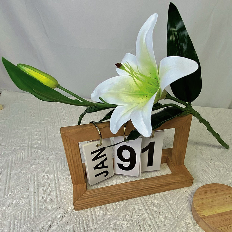 Visokokvalitetni bijeli ljiljan lateks pravi dodir Umjetno cvijeće mladenka svadbena zabava za kućne dekoracije Poklon buket Soba DIY Dekor