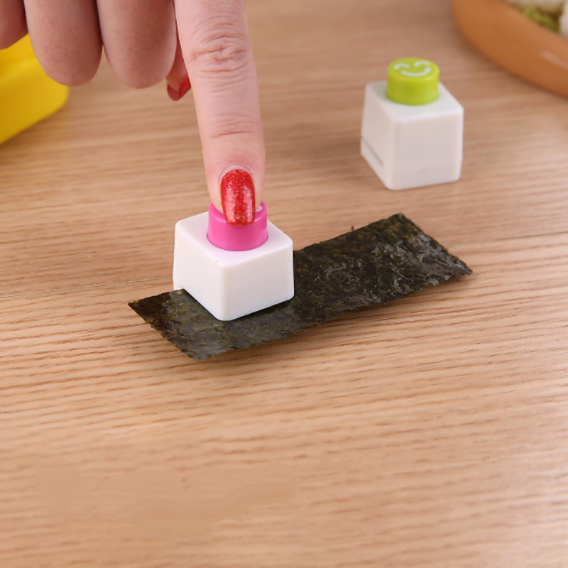 1 set matriță pentru bile de orez pentru copii, matriță pentru sushi, matriță de relief pentru alge marine, prânz pentru copii, instrumente Bento în formă de minge