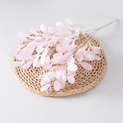 Kunstlikud eukalüpti lilled taimed lehed pikad plastist vardad siidist võltstaimed koduseinte kaunistamiseks pulmade pildistamiseks