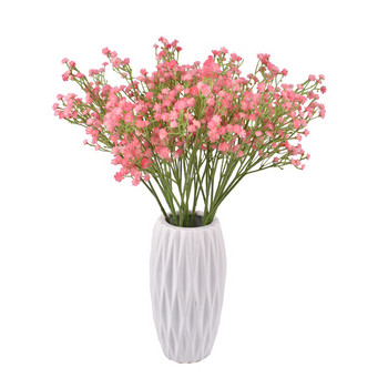 90Κεφαλα 52cm Babies Breath Τεχνητά Λουλούδια Πλαστική Gypsophila DIY Μπουκέτα λουλουδιών Σύνθεση για διακόσμηση σπιτιού γάμου