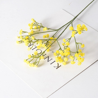 90Κεφαλα 52cm Babies Breath Τεχνητά Λουλούδια Πλαστική Gypsophila DIY Μπουκέτα λουλουδιών Σύνθεση για διακόσμηση σπιτιού γάμου