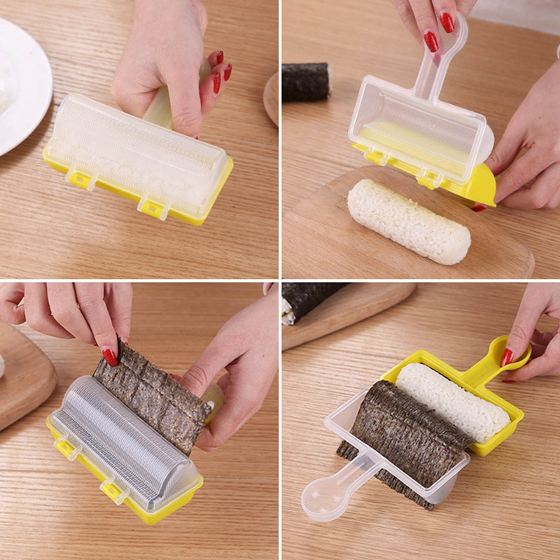 Φορητό μηχάνημα κατασκευής μπάλας ρυζιού Φορητό μηχάνημα για μπαλάκια ρυζιού DIY Εργαλείο για σούσι Rice Ball Easy to Carry Εργαλεία σούσι