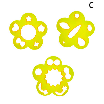 2/3/4 buc. Set de matrițe de expresie facială drăguț și practic, bile de orez, model de pachet de desene animate, pâine la abur, biscuiți, matriță de coacere