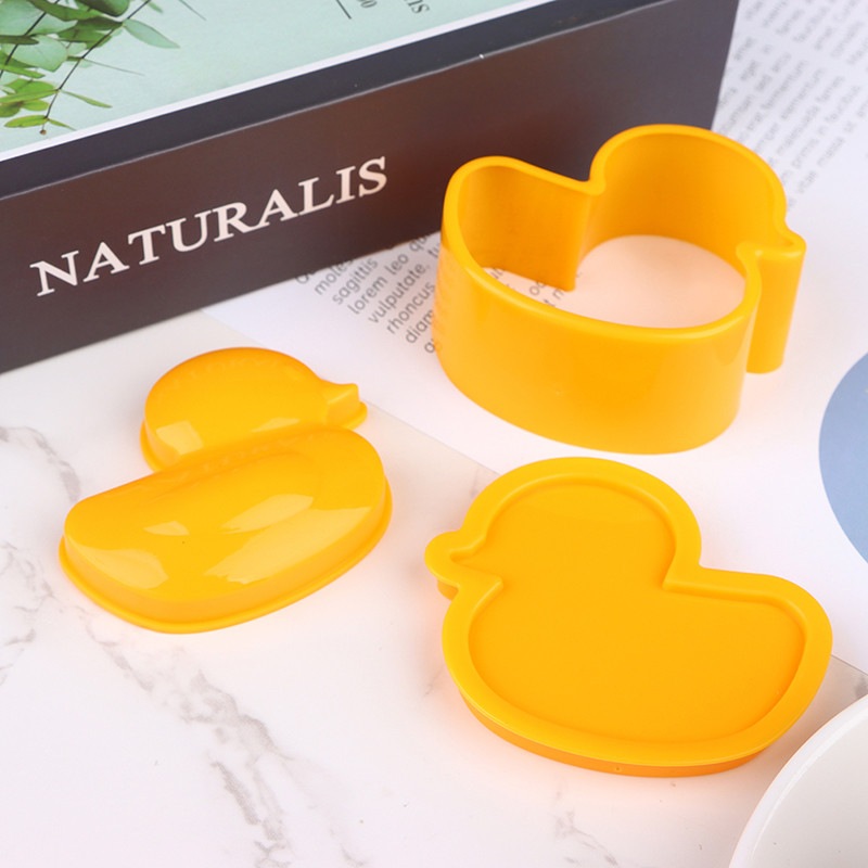 1 vnt Vaikiškas animacinis filmas Mielas anties ryžių rutulio forma „pasidaryk pats“ sušių formavimas mėnulio pyrago įrankis Virtuvės priedai Maisto gaminimo įtaisai