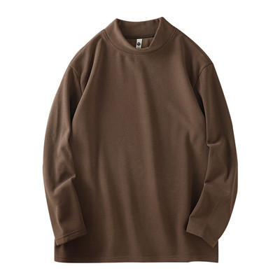 Bluză bărbătească din lână cu guler înalt