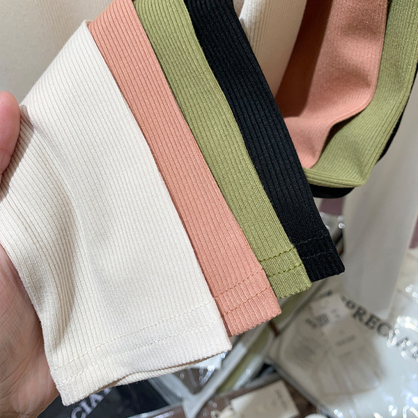 Naiste vabaaja triibuline ümarkaeluspluus