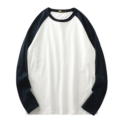 Bluză casual pentru bărbați, cu decolteu oval