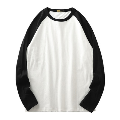 Bluză casual pentru bărbați, cu decolteu oval