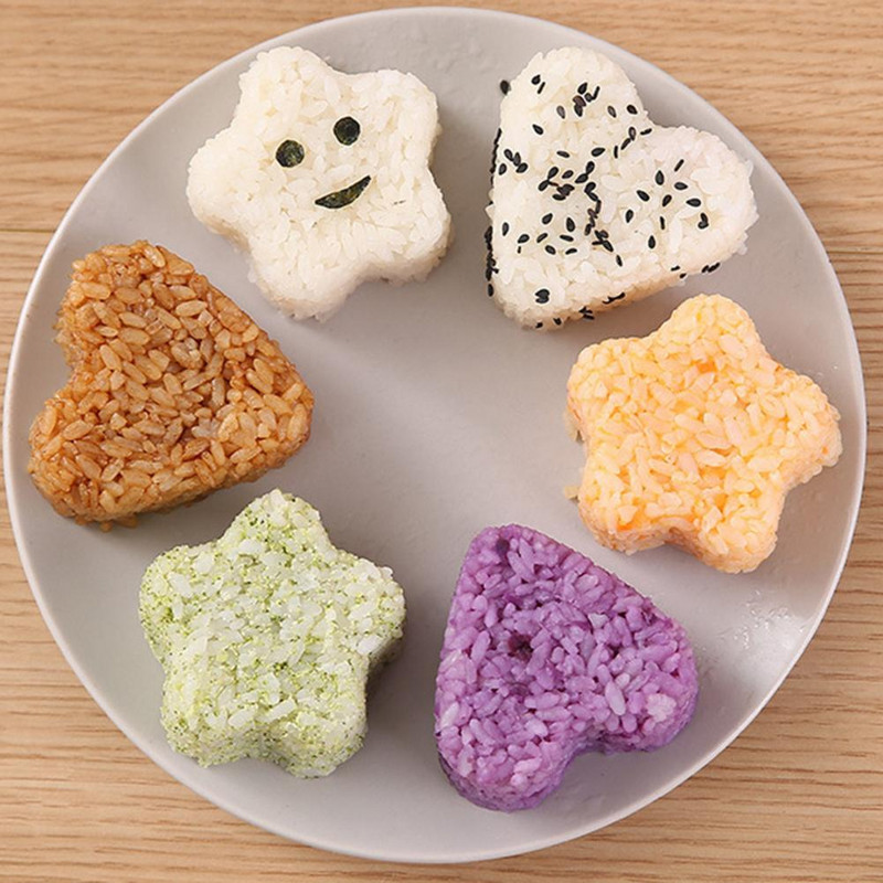 Πρακτικά καλούπια σούσι Υγιεινή και ασφαλής σχεδίαση πρέσας Εύκολη καθαριότητα Καλούπια ρυζόμπαλων DIY Καλούπια για μπάλα ρυζιού Αρχική