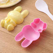 Декоративни Направи си сам анимационни форми за релефно щамповане на заек с ориз Бенто Декорация на сандвич Кухненски аксесоари