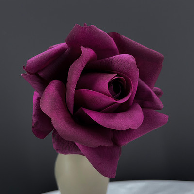 Sunmade 1 buc de lux Real Touch Big Rose Hand Feel Flori artificiale Buchet de mireasa Decorare pentru masa de nunta Aranjament floral