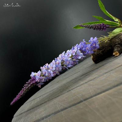 SunMade Ins Delicate Lavender Branch Silk Τεχνητά Λουλούδια Σπίτι Διακόσμηση Γάμου Ανθοσυνθέσεις Προμήθειες Flores Artificales