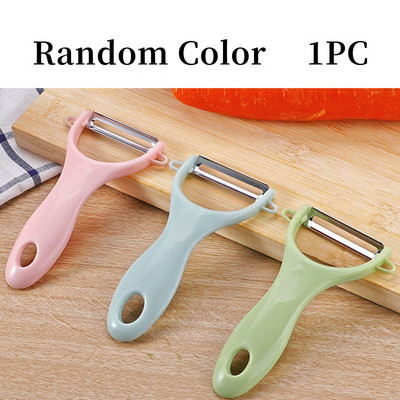 Magic Trio 3 în 1 Curățător de curățat din oțel inoxidabil Mașină de curățat alimente multifuncțional Răzătoare detașabilă Tocător de legume Accesorii de bucătărie