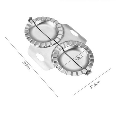 Potpuno automatski stroj za okruglice Dvostruka preša za knedle Kalup za knedle DIY Alati za pečenje Empanade Kućni pribor Kuhinjski dodaci