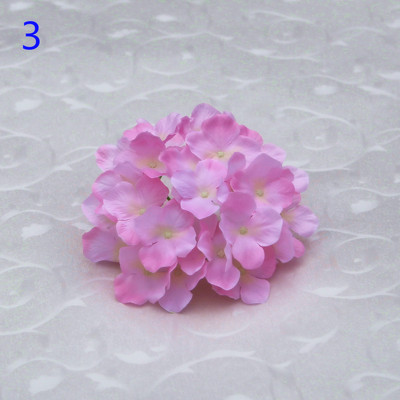 50 buc. Cap de hortensie artificiala capete de flori din matase Calea de nunta Flori Minge Home Hotel Decor DIY Accesorii de perete cu flori KB05