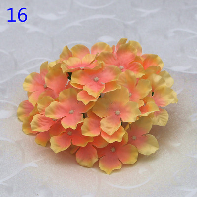 50 buc. Cap de hortensie artificiala capete de flori din matase Calea de nunta Flori Minge Home Hotel Decor DIY Accesorii de perete cu flori KB05