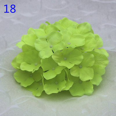 50 buc. Cap de hortensie artificiala capete de flori din matase Calea de nunta Flori Minge Home Hotel Decor DIY Accesorii de perete cu flori KB05