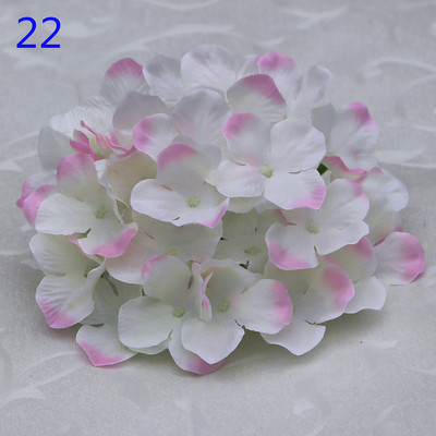 50 buc. Cap de hortensie artificiala capete de flori din matase Calea de nunta Flori Minge Home Hotel Decor DIY Accesorii de perete cu flori KB05