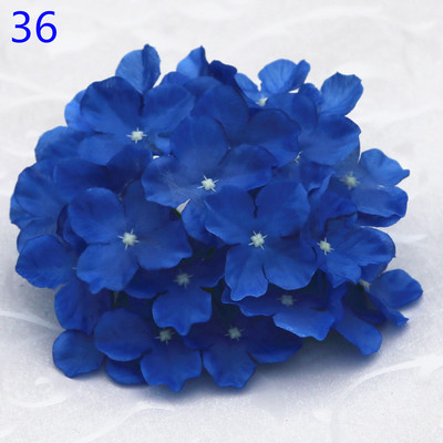 50 buc. Cap de hortensie artificiala capete de flori din matase Calea de nunta Flori Minge Home Hotel Decor DIY Accesorii de perete cu flori KB05