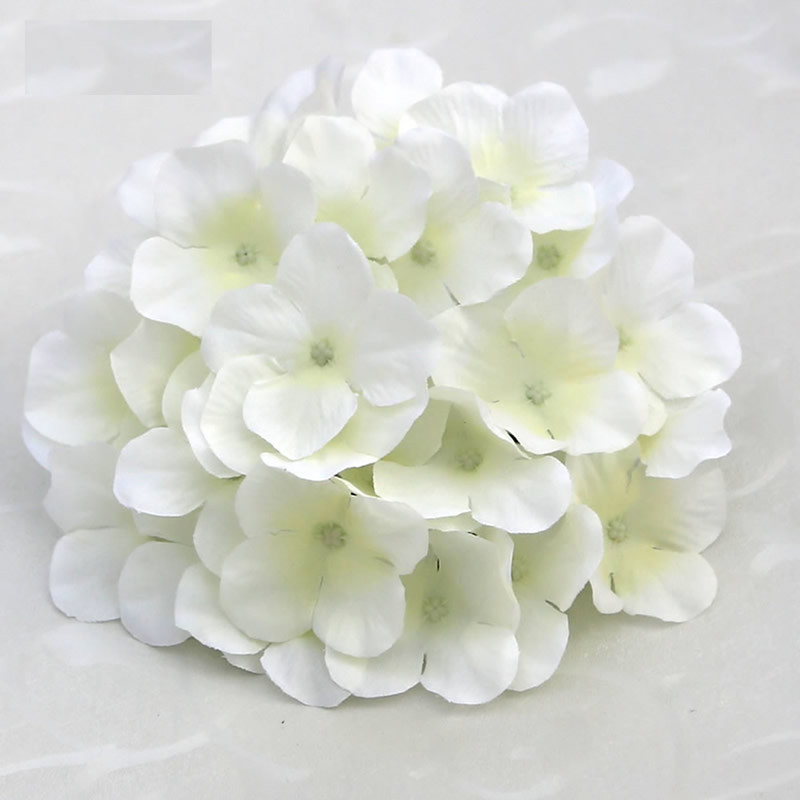 50 buc. Cap de hortensie artificiala capete de flori din matase Calea de nunta Flori Minge Home Hotel Decor DIY Accesorii de perete cu flori KB05