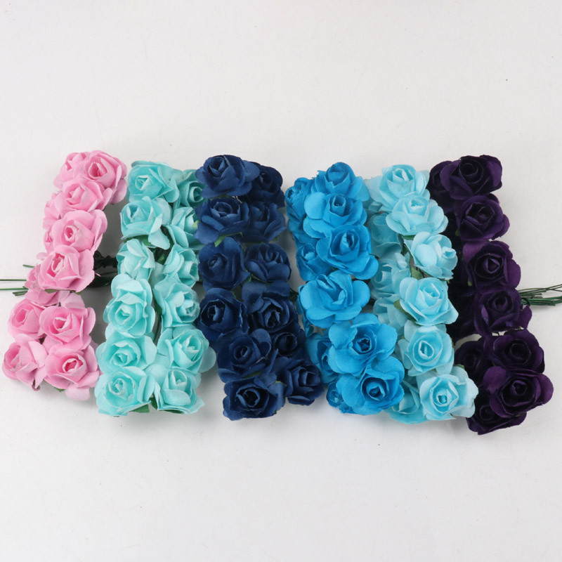 Ψεύτικα μίνι τριαντάφυλλα αφρού Τεχνητά λουλούδια γάμου Diy διακόσμηση λουλουδιών Πρωτοχρονιάτικο δώρο για την ημέρα του Αγίου Βαλεντίνου Rosas Artificiales Rose