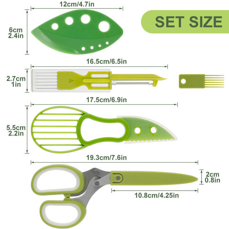 Set foarfece pentru plante medicinale 5 lame Foarfece pentru plante medicinale Stripper 7 lame foarfece pentru ceapă Foarfece pentru legume din oțel inoxidabil Foarfece de bucătărie
