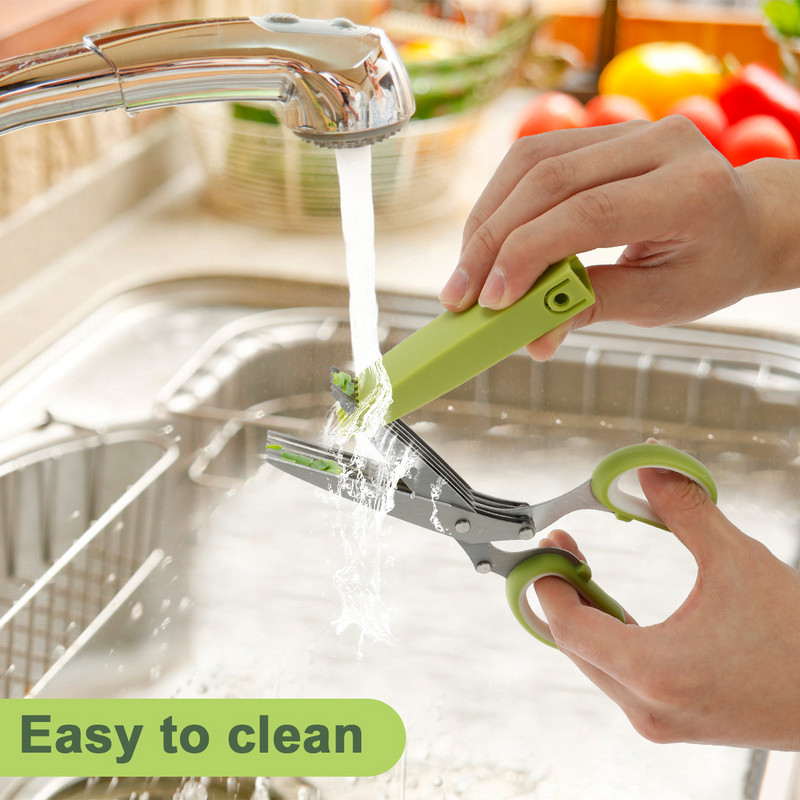 Set foarfece pentru plante medicinale 5 lame Foarfece pentru plante medicinale Stripper 7 lame foarfece pentru ceapă Foarfece pentru legume din oțel inoxidabil Foarfece de bucătărie