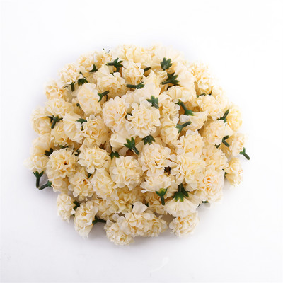 10/30/50 tk. kunstlik minihortensia lillepea käsitööks Nelgipeoks Kodu Pulmad isetegemise pärjad Festivali sisustus