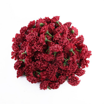 10/30/50 tk. kunstlik minihortensia lillepea käsitööks Nelgipeoks Kodu Pulmad isetegemise pärjad Festivali sisustus