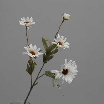 Mătase Daisy & Păpădie Minge Gerbera Buchet de flori artificiale Flores false Home Party Mariage Decor Mireasă Ținerea DIY Accesorii