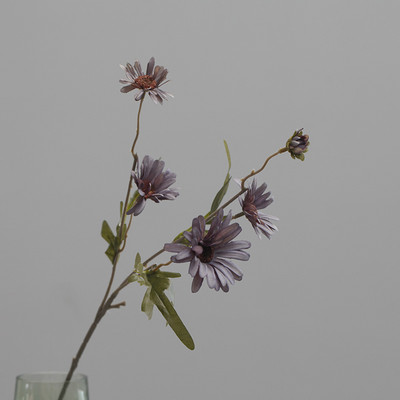 Mătase Daisy & Păpădie Minge Gerbera Buchet de flori artificiale Flores false Home Party Mariage Decor Mireasă Ținerea DIY Accesorii