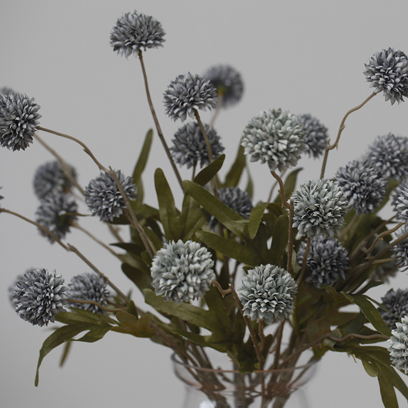 Mătase Daisy & Păpădie Minge Gerbera Buchet de flori artificiale Flores false Home Party Mariage Decor Mireasă Ținerea DIY Accesorii