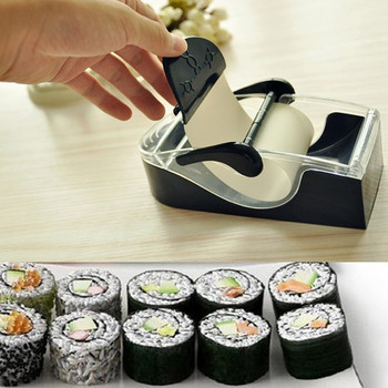 Magic Rice Mold Sushi Maker Roller Machine DIY Japanese Bento Vegetable Meat Sushi Rolling Tool Gadgets κουζίνας Αξεσουάρ