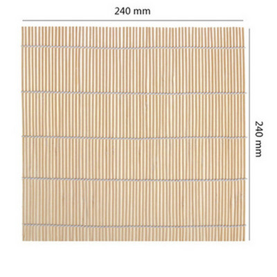 Bambuko sistemos sušių kilimėlis Nelipnus sušių sukamasis volelis rankinis sušių gamintojas Sushi įrankiai Onigiri ryžių voleliai bambukiniai kepimo priedai
