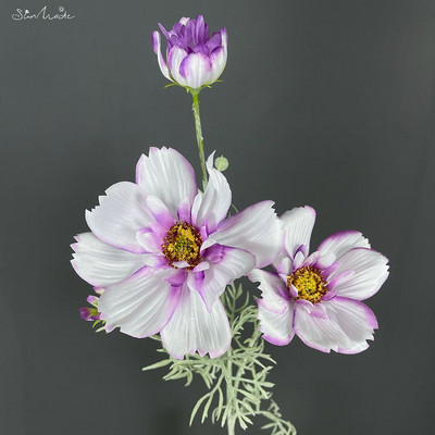 SunMade de lux mare Galsang ramură flori artificiale de mătase Home decorare petrecere de nuntă aranjamente florale furnituri Flore albă