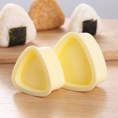 3PCS/Set Суши Форма за суши суши Onigiri Rice Ball Преса за храна Триъгълна форма за суши машина за японски бенто комплекти кухненски джаджи